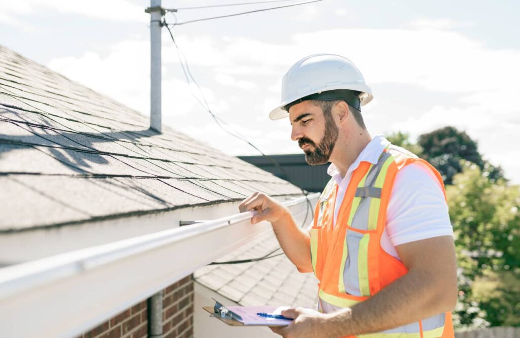 Insurance adjusters will inspect the roof once your file a claim.
