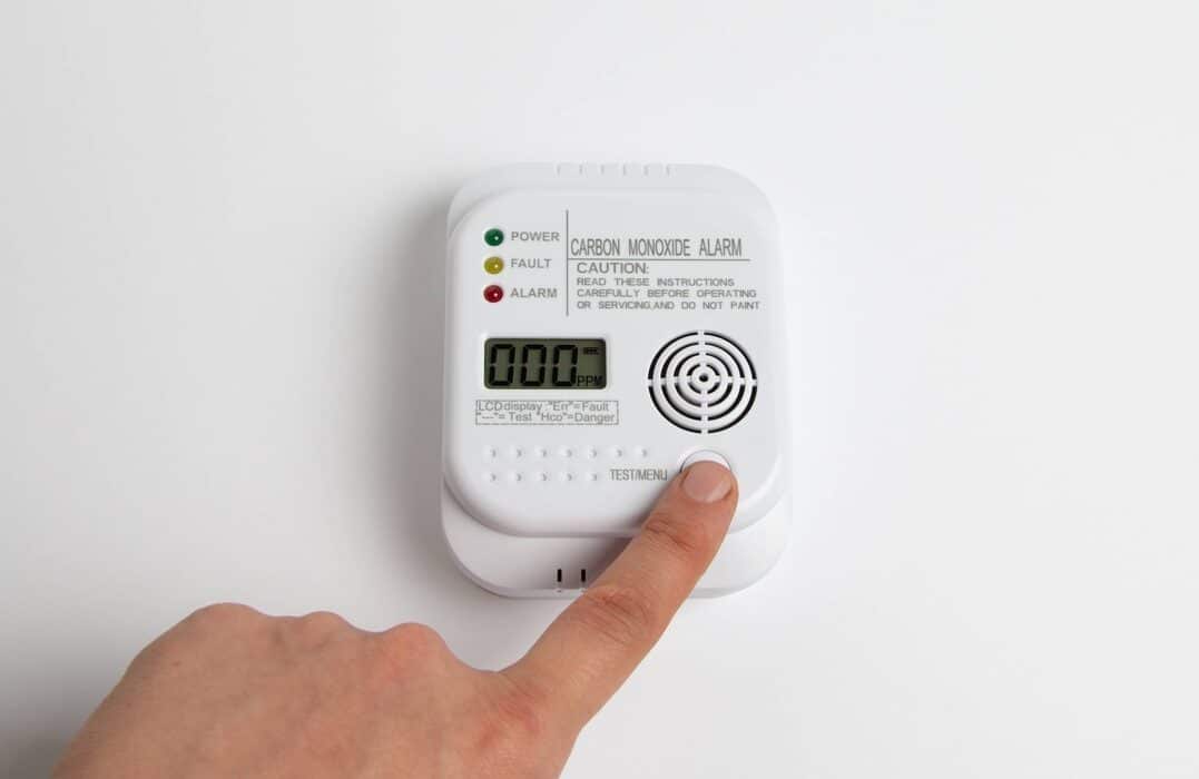 How to reset carbon monoxide alarm