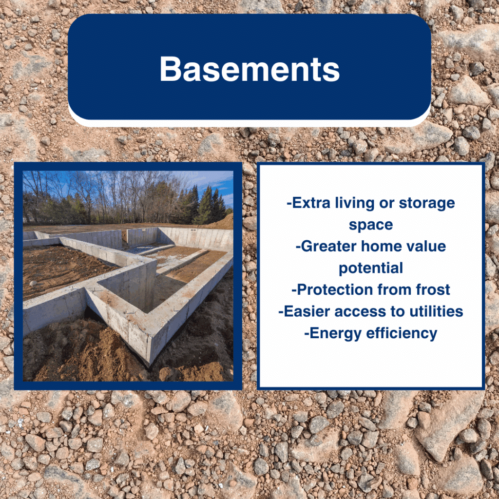 benefits of basement foundation