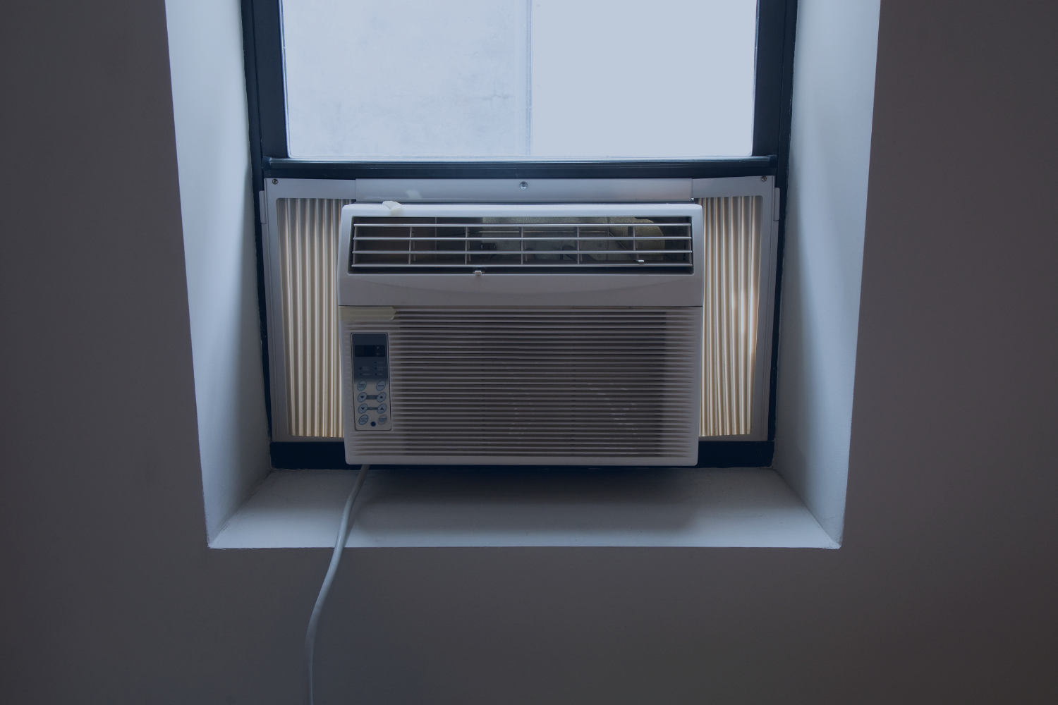 How do you clean an air conditioner window unit