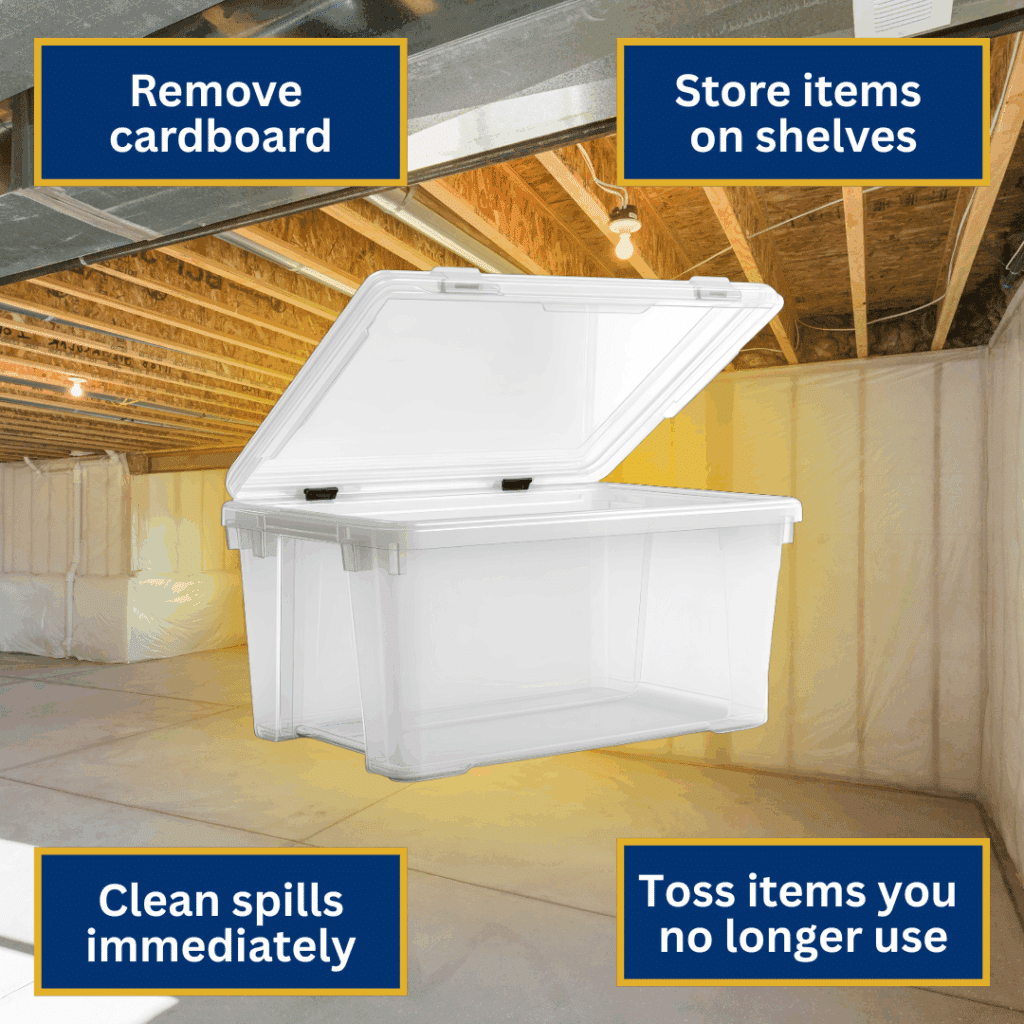 basement storage tips