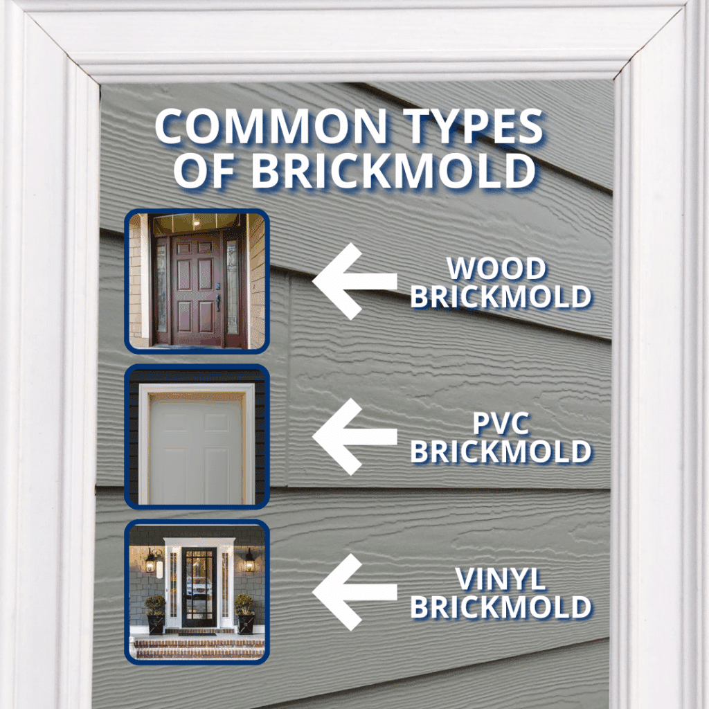 common types of brickmold